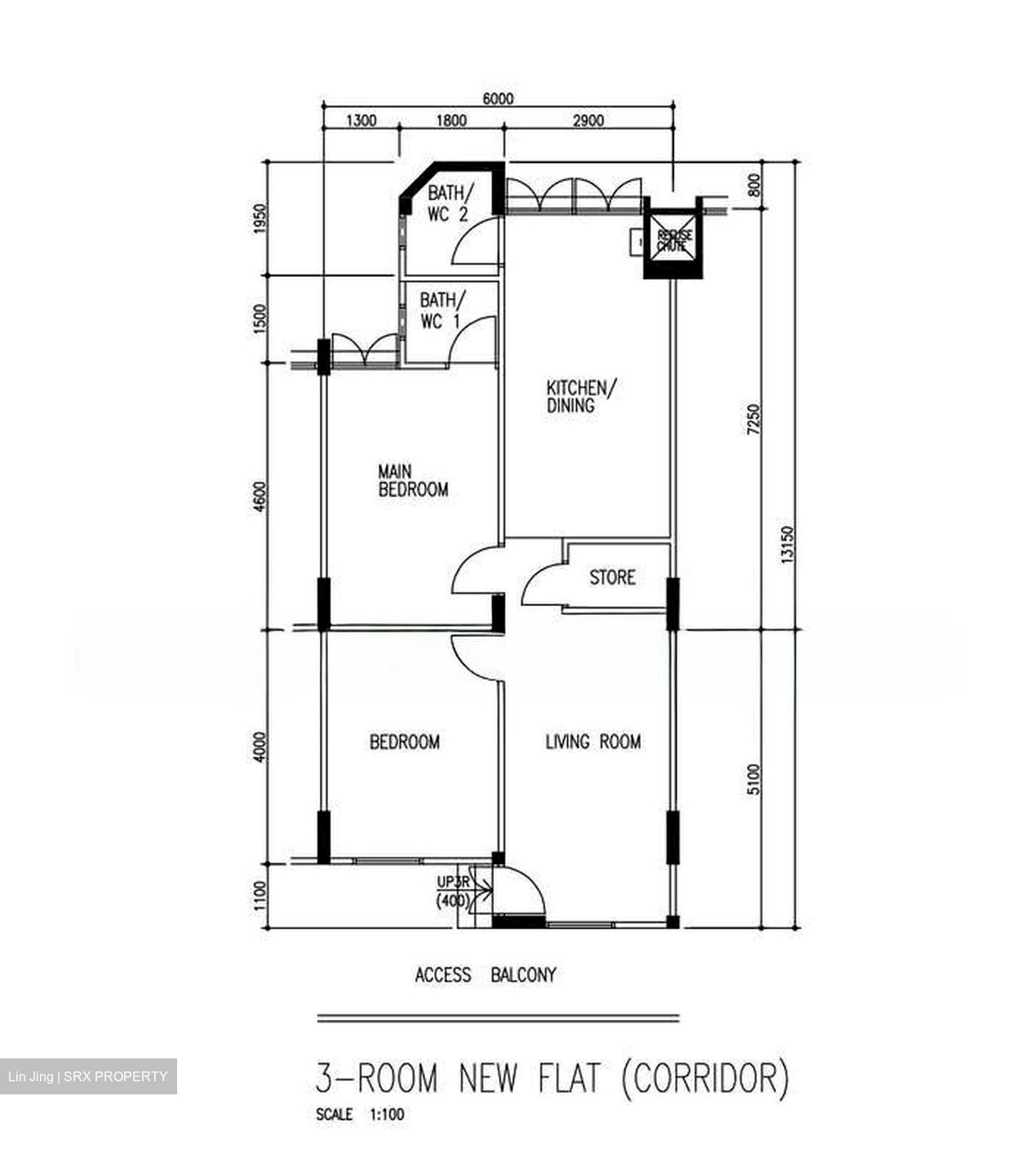 Blk 245 Jurong East Street 24 (Jurong East), HDB 3 Rooms #602251551